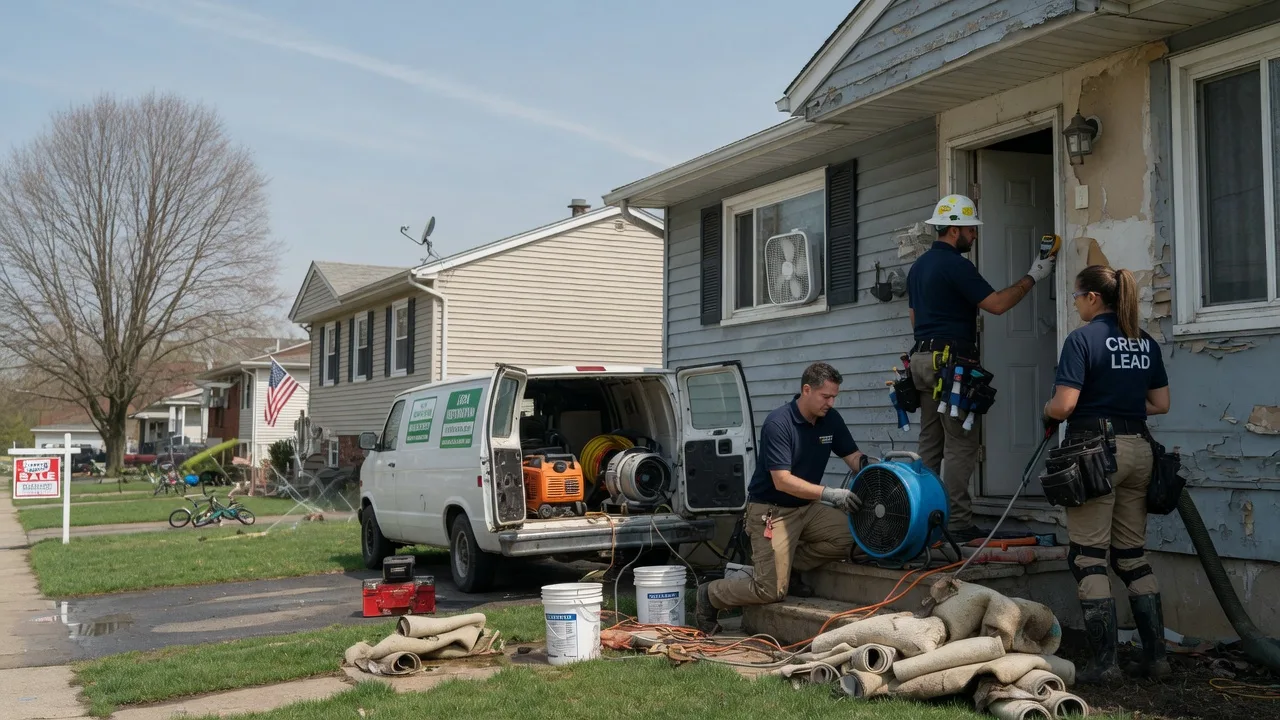 Flood Cleanup in Poyntelle, PA near me