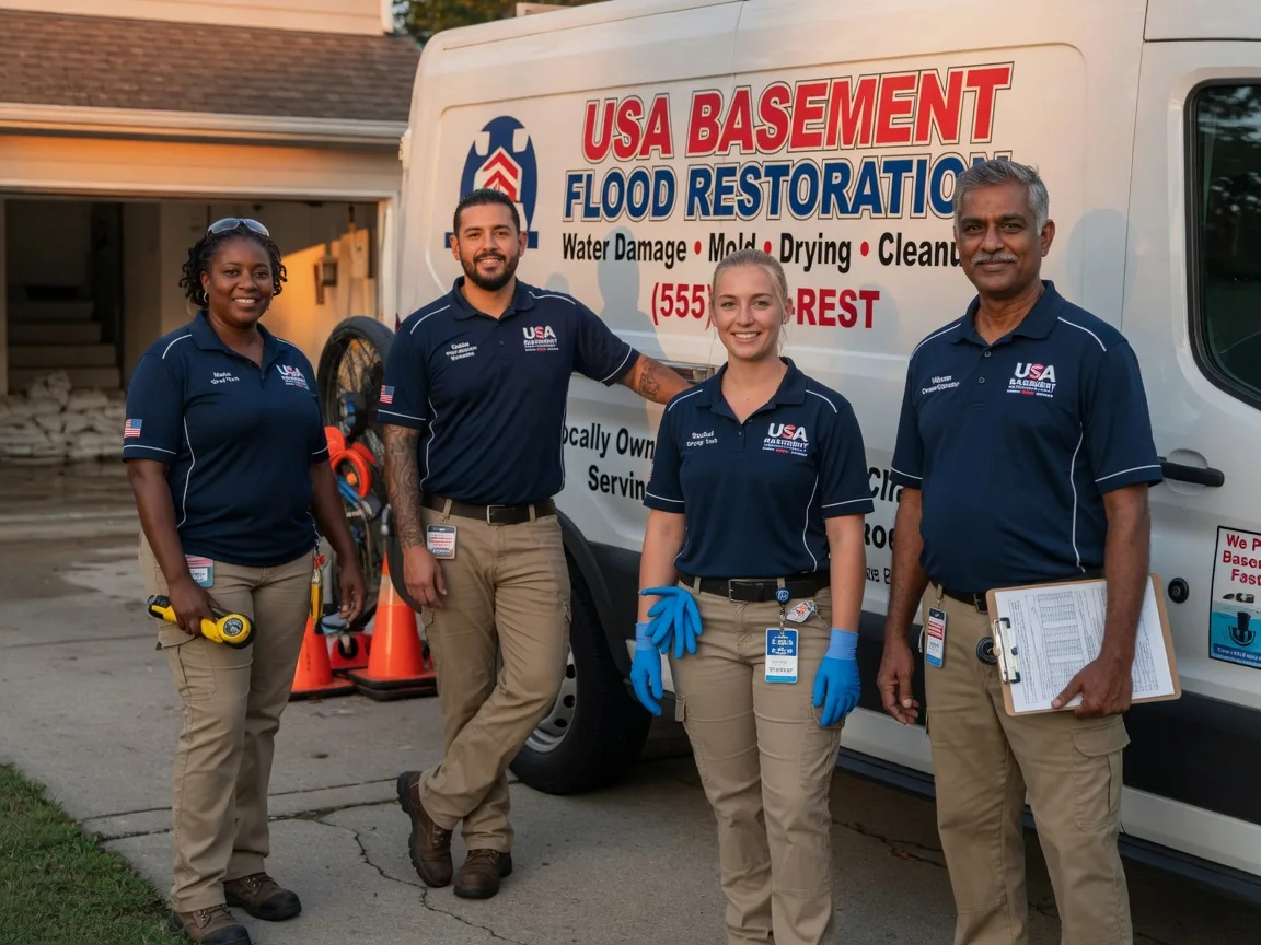 Basement Flood Cleanup company in Poyntelle, PA