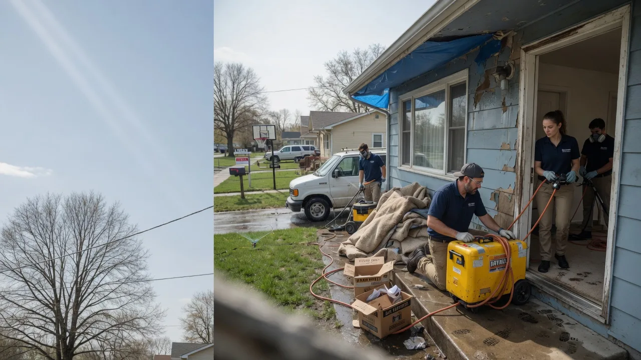 Basement Flood Cleanup in Poyntelle, PA near me